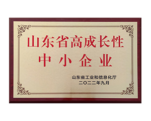 山東省高成長性中小企業